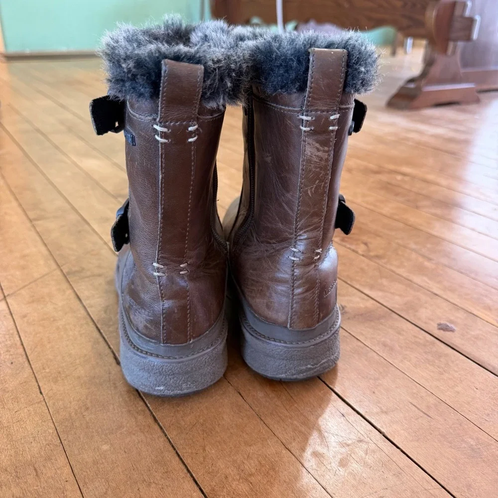 Merrell Tremblant‎ Ezra Buckle WP Ice Waterproof Winter Boots Womens 8.5 Brown